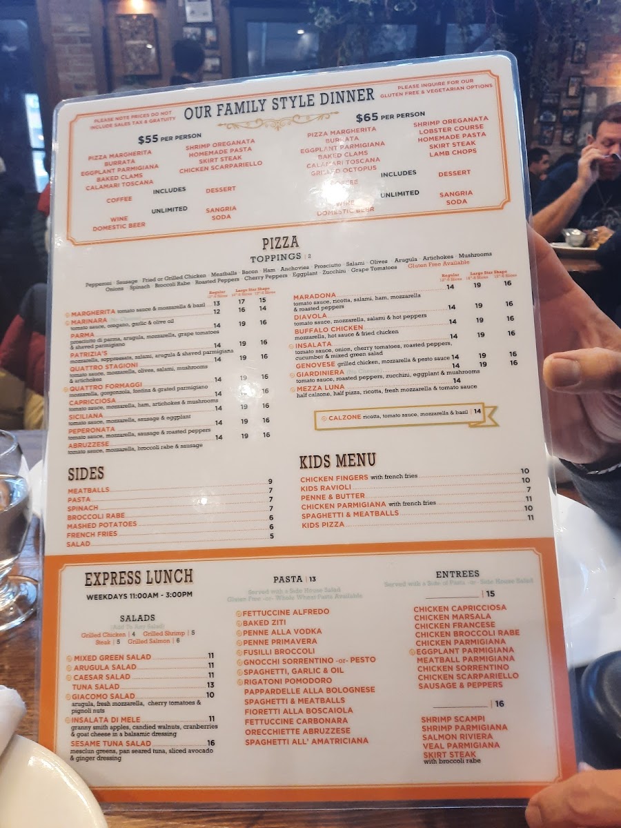 Patrizia's Menu - Image 4